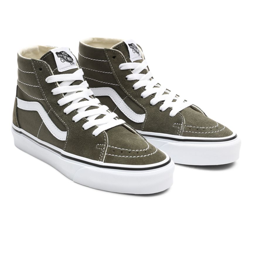 Vans SK8-Hi Tapered Dam Lila/Vita - Vans Höga Skor Rea (JGHEK8435)